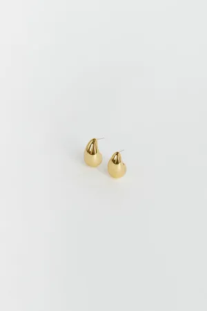 Dissh PORTER BABY BLOB GOLD EARRINGS