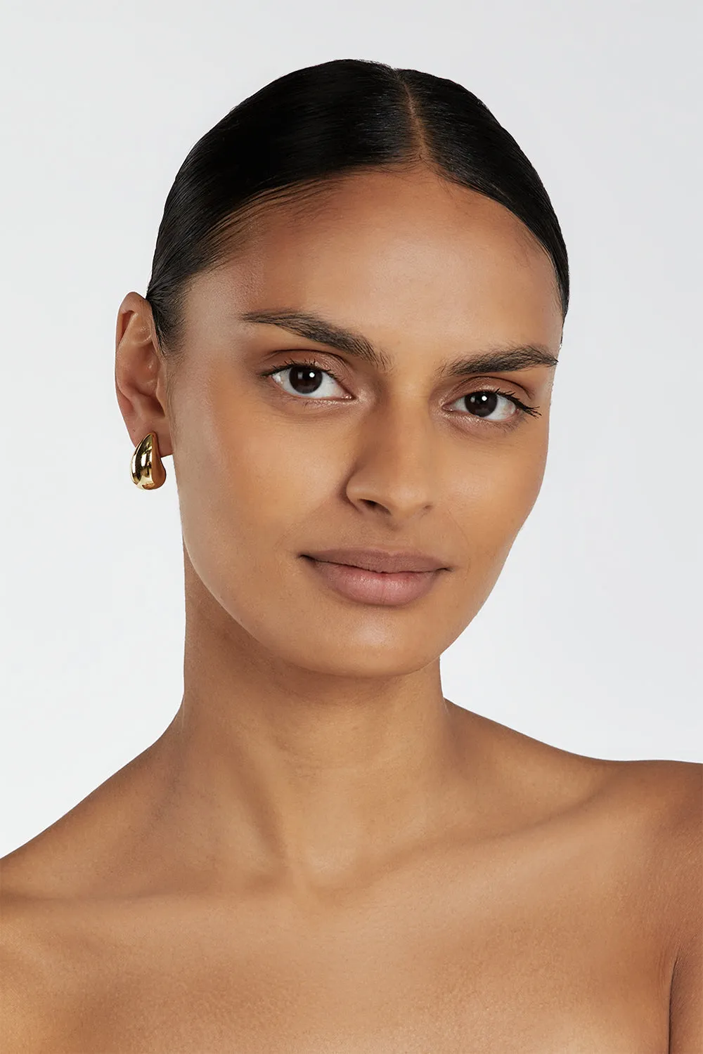 Dissh PORTER BABY BLOB GOLD EARRINGS