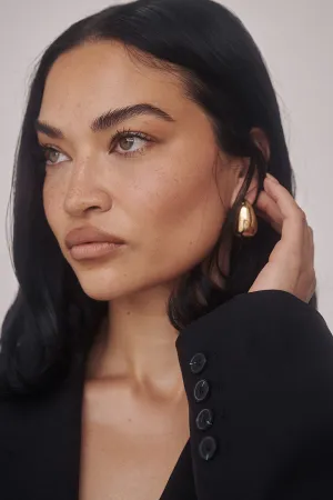 Dissh PORTER BLOB GOLD EARRINGS