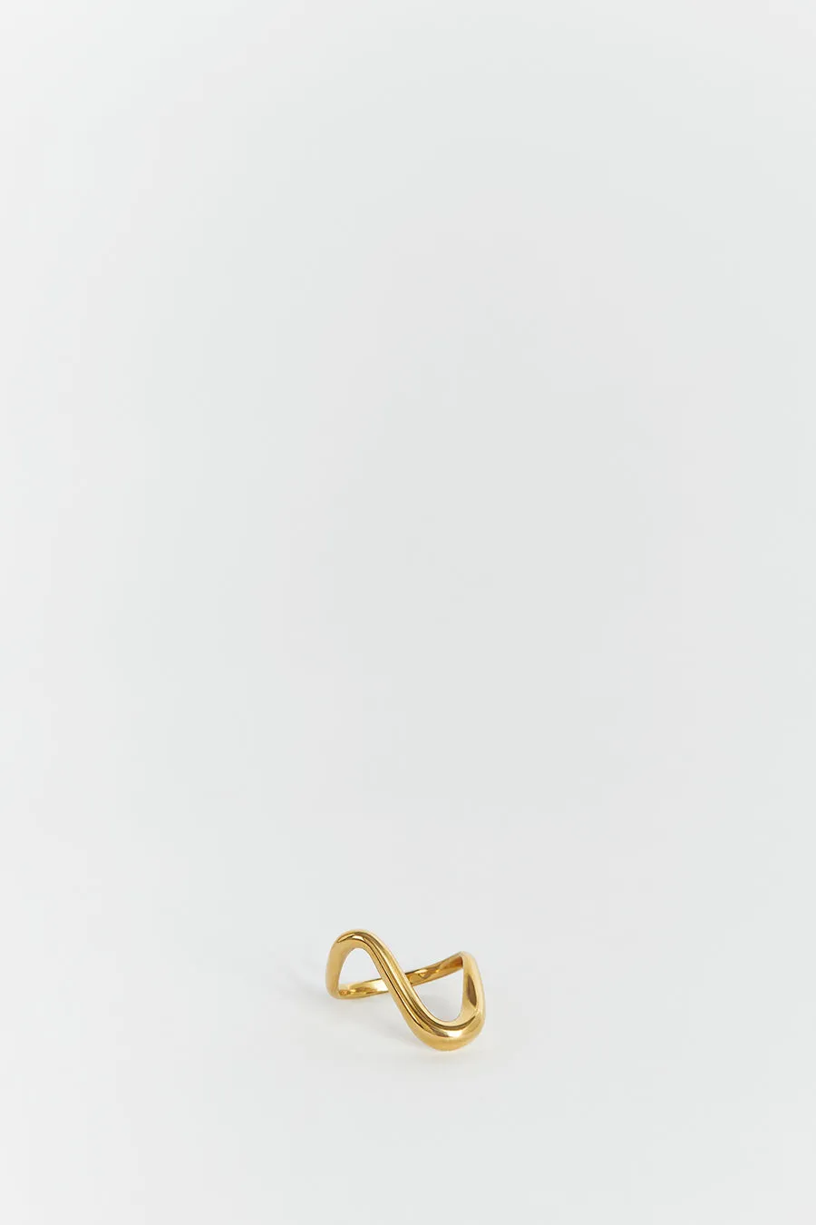 Dissh PORTER BONES GOLD RING
