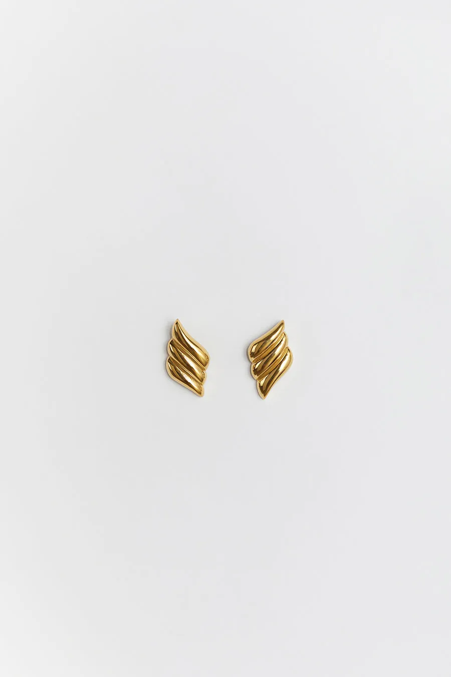 Dissh PORTER WING GOLD EARRINGS