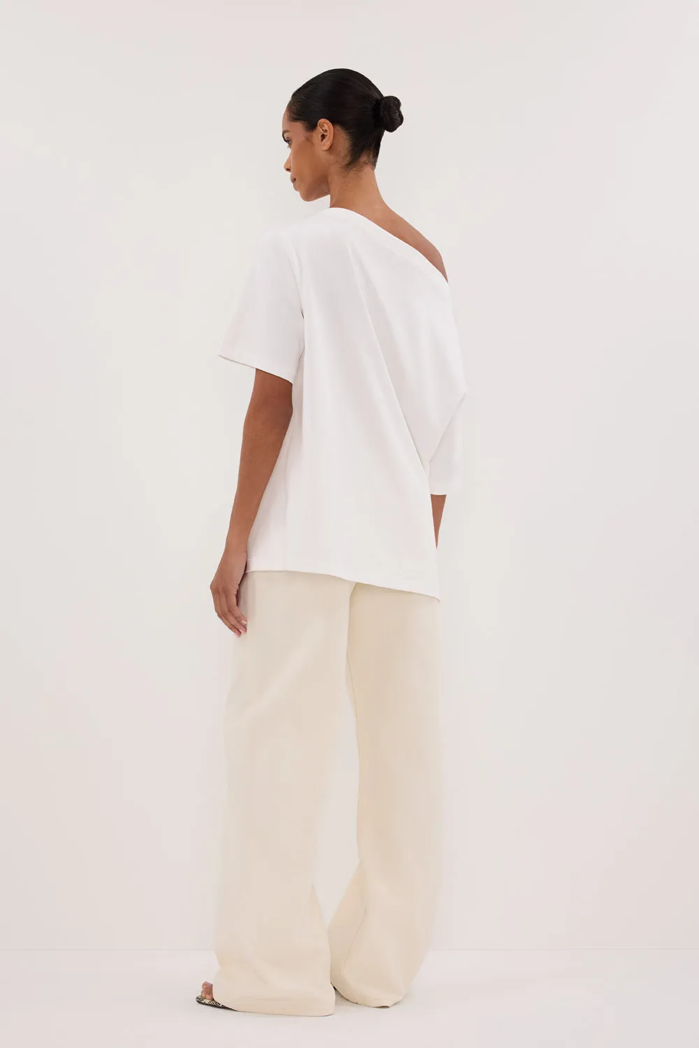 Dissh REAGAN 2.0 CREAM SLOUCHY JEAN