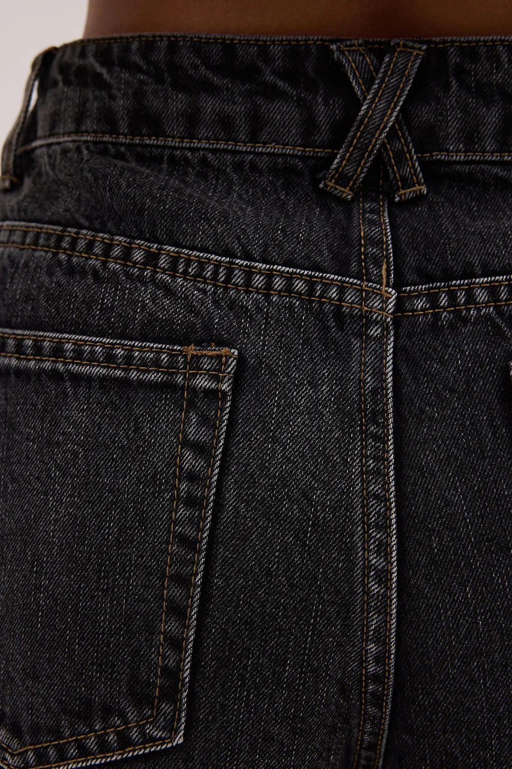 Dissh REAGAN 2.0 WASHED BLACK SLOUCHY JEAN