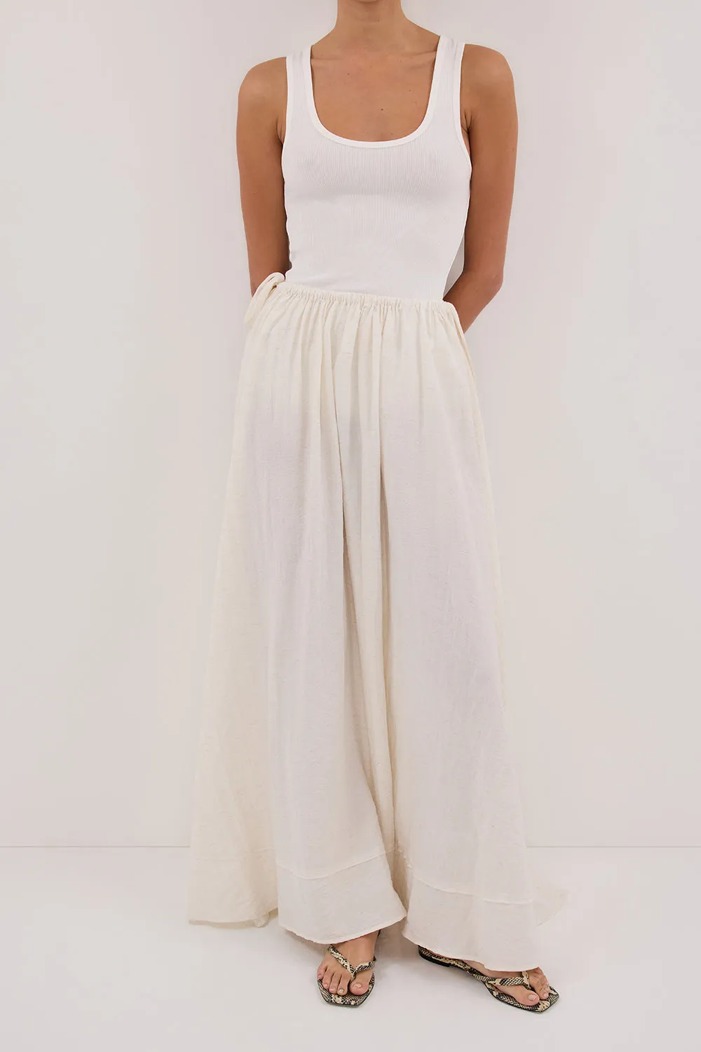 Dissh SHANIYA CREAM MARLE BOHO SKIRT