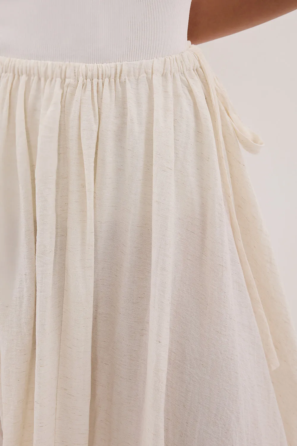 Dissh SHANIYA CREAM MARLE BOHO SKIRT
