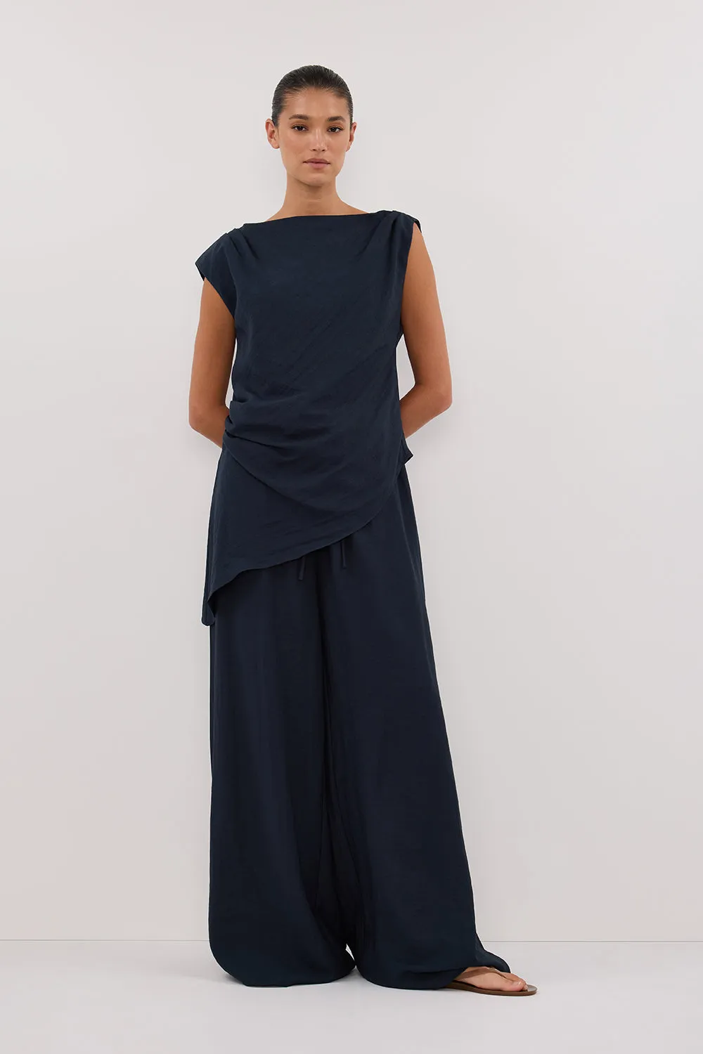 Dissh SHYLA SLATE ASYMMETRICAL TOP