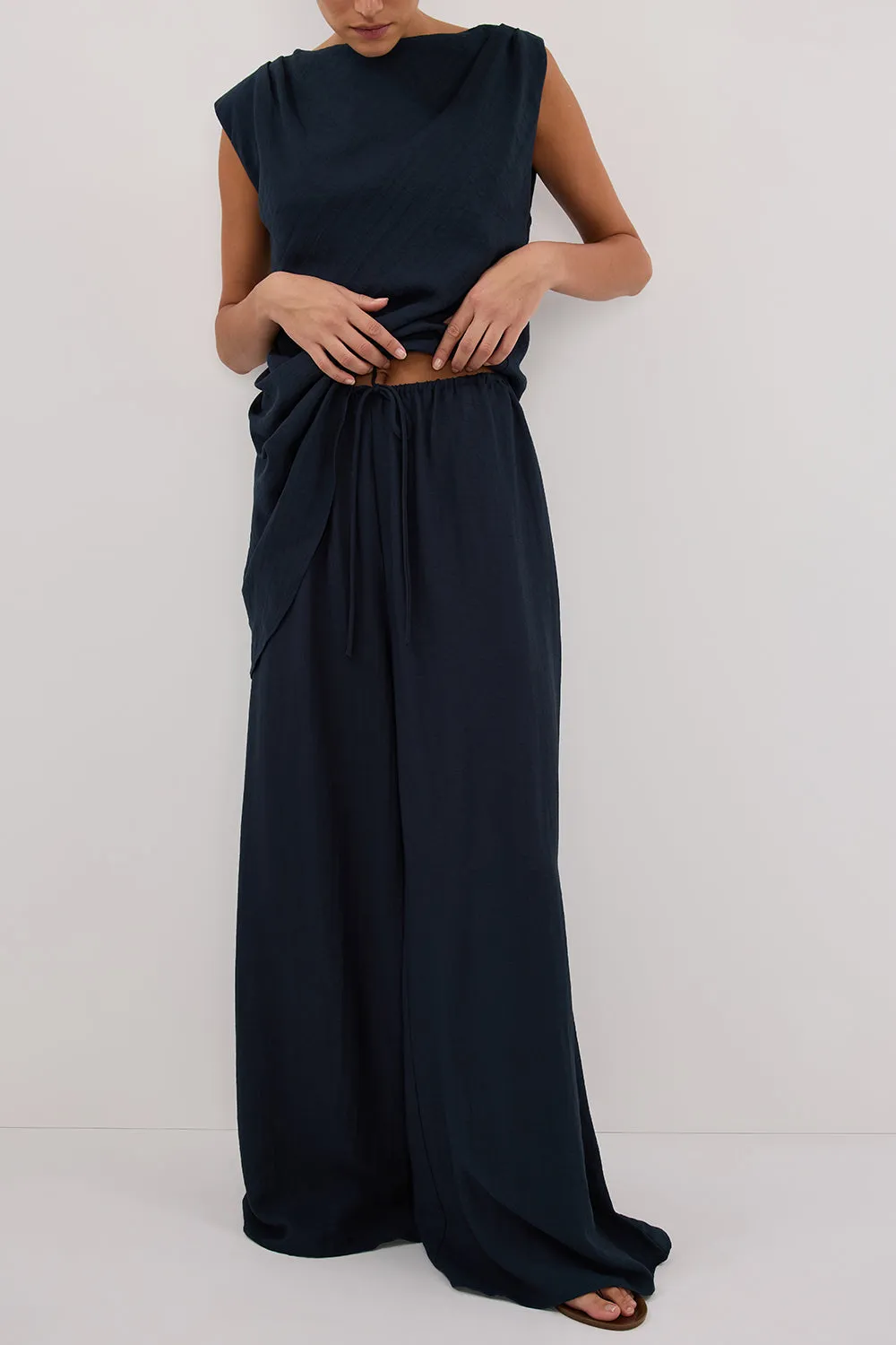 Dissh SHYLA SLATE WIDE LEG PANT