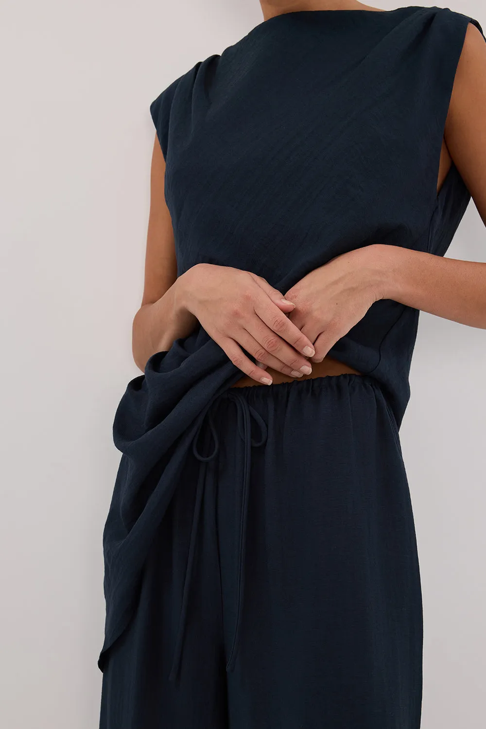 Dissh SHYLA SLATE WIDE LEG PANT