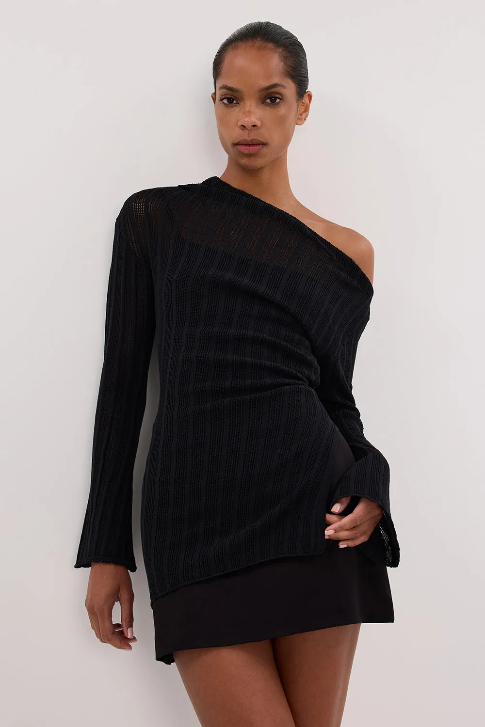 Dissh SOHO BLACK SKORT