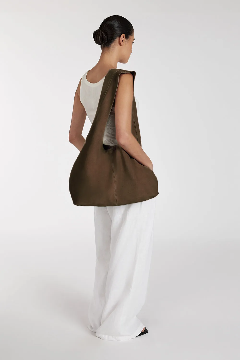 Dissh THE BALI TAILOR  CLOVER  BAG COCOA