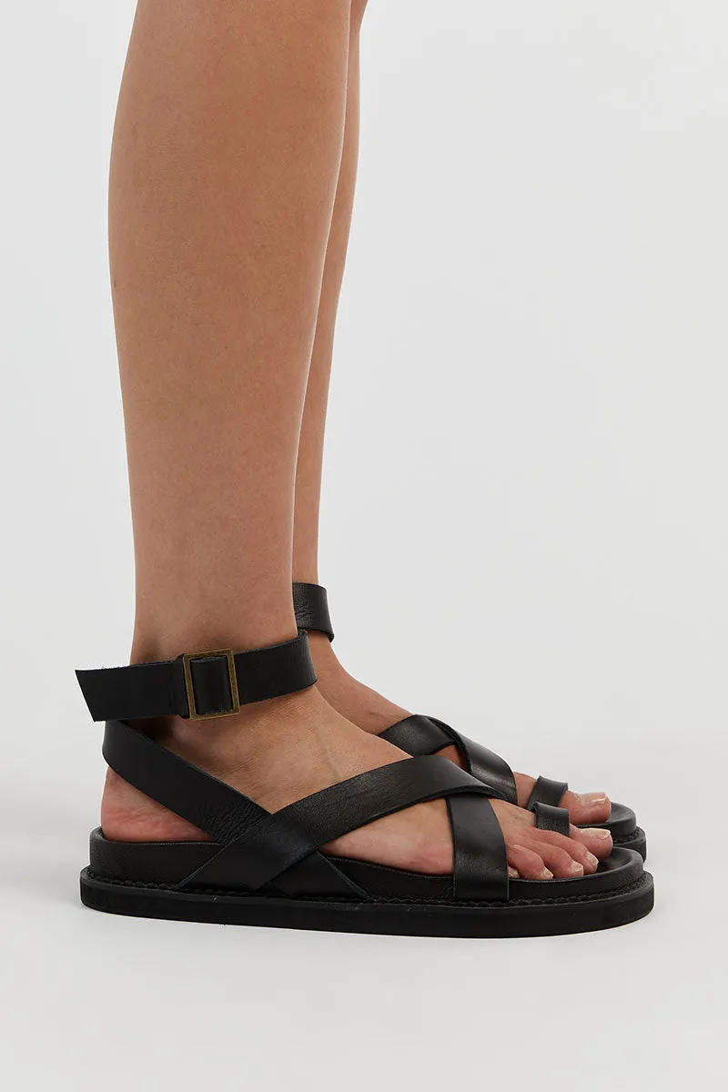 Dissh THE BALI TAILOR LENI BLACK SANDAL