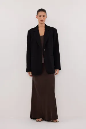 Dissh WESTWOOD BLACK BOYFRIEND BLAZER