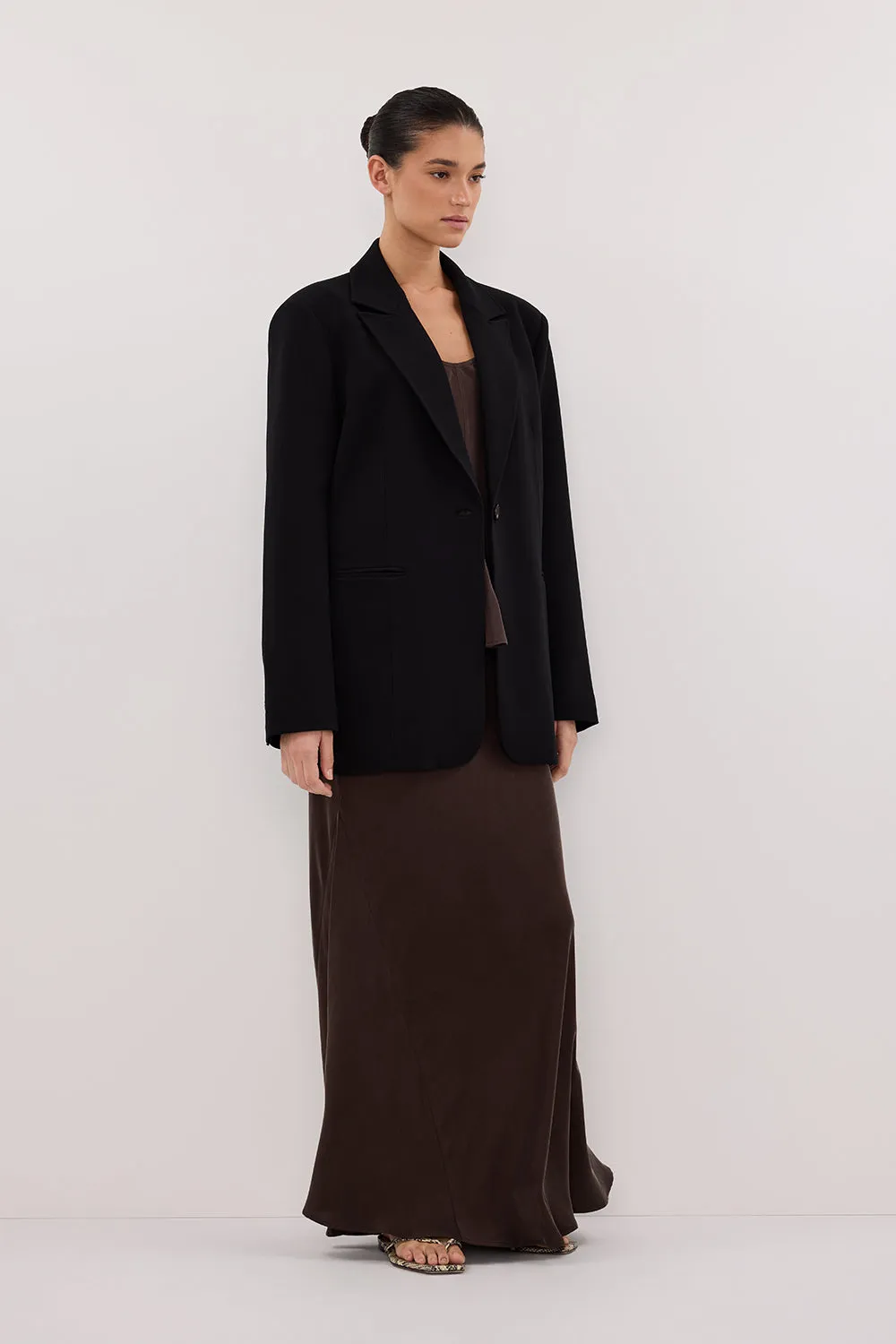 Dissh WESTWOOD BLACK BOYFRIEND BLAZER