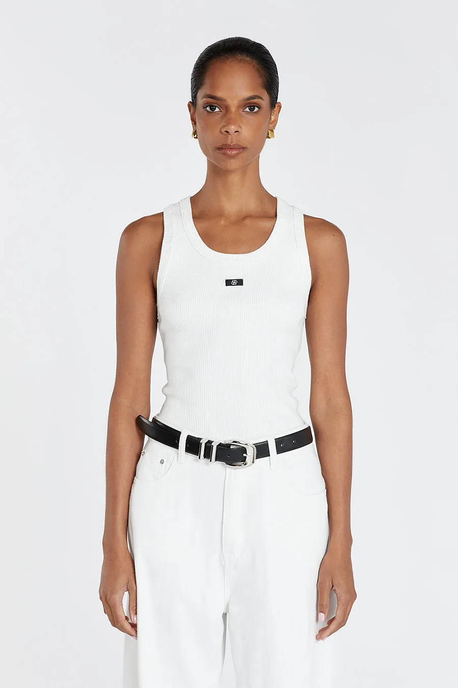 Dissh WINDSOR BLACK LEATHER BELT