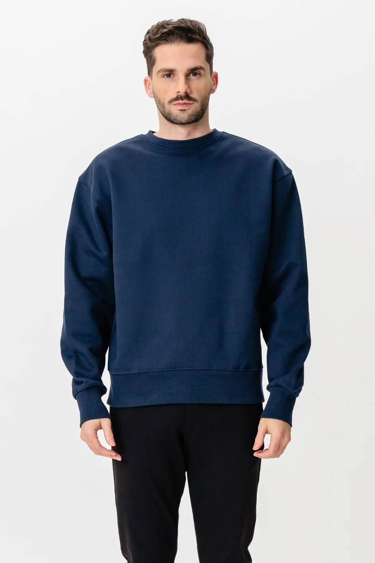 Heavy Crewneck - Navy