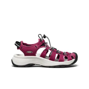 Keen Women's Astoria West Sandal  |  Beaujolais/Star White