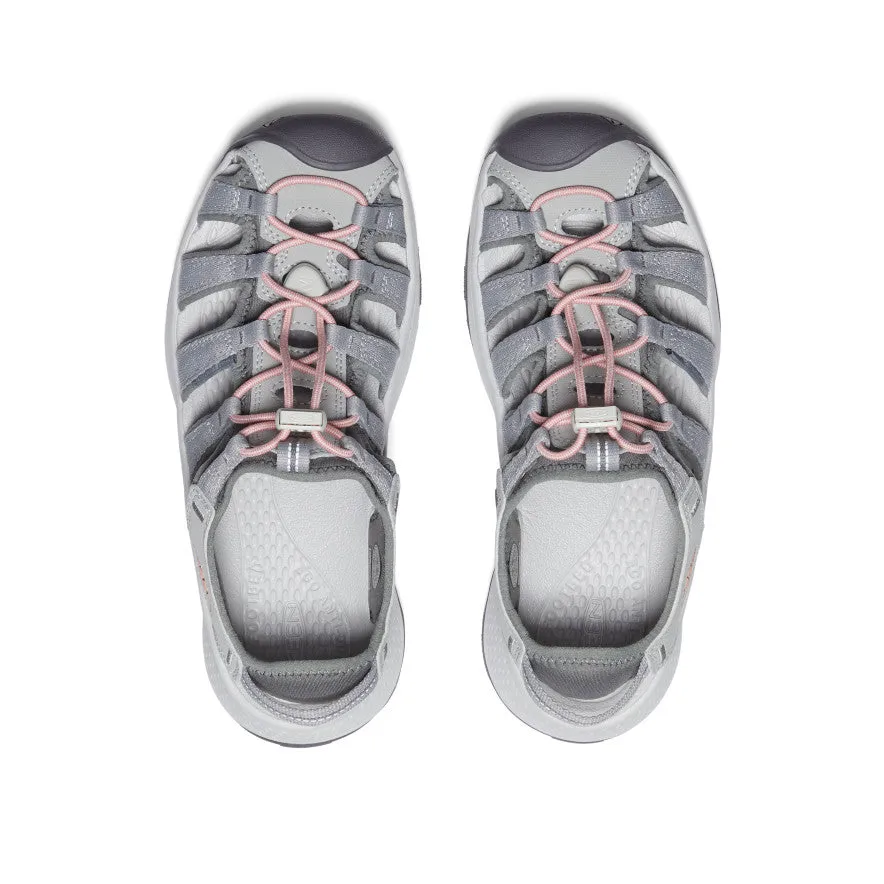 Keen Women's Astoria West Sandal  |  Grey/Coral
