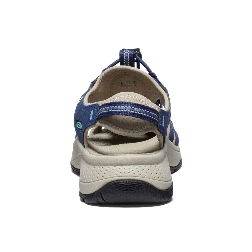Keen Women's Astoria West Sandal  |  Naval Academy/Reef Waters