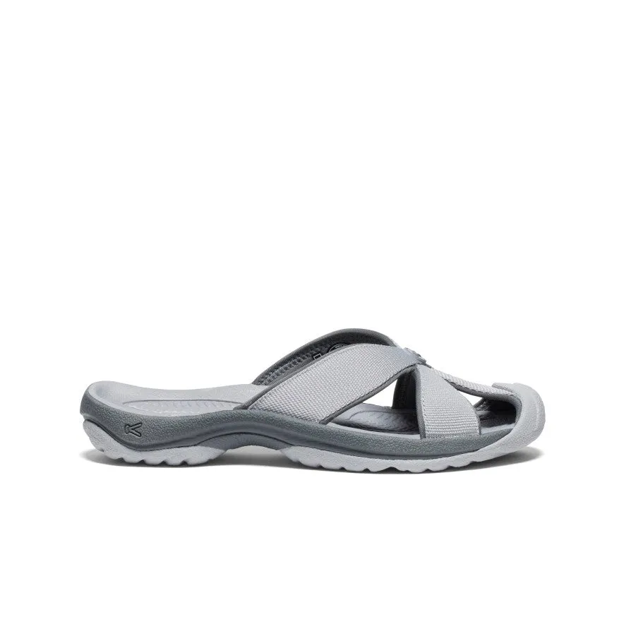 Keen Women's Bali Slide Sandal  |  Alloy/Steel Grey