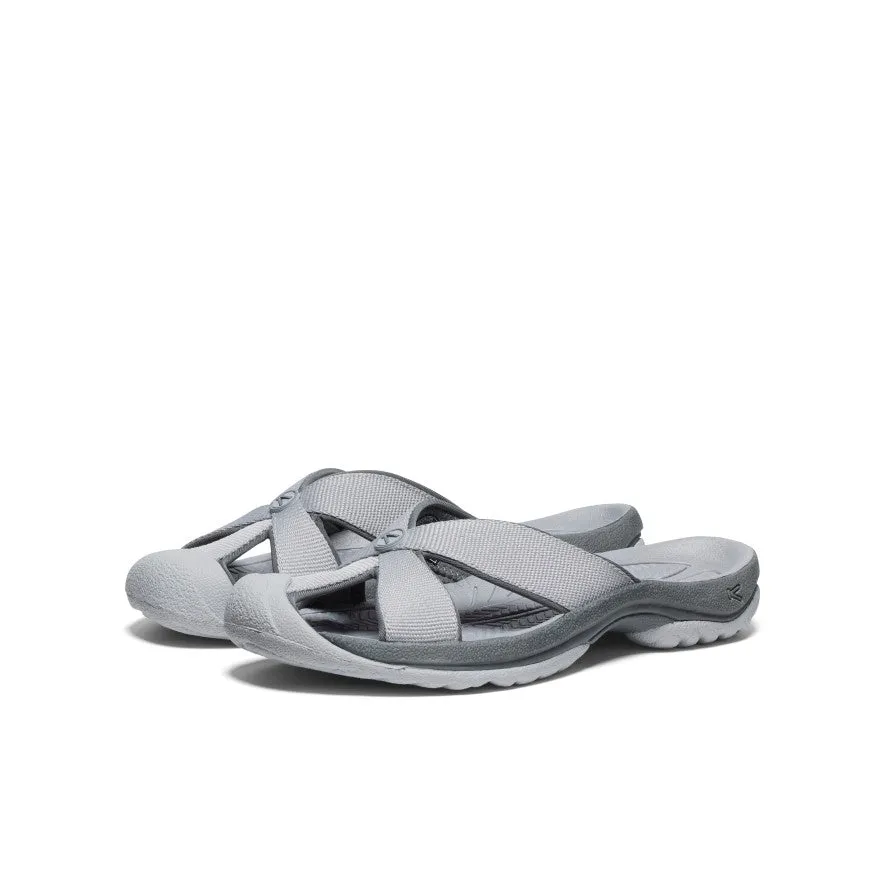 Keen Women's Bali Slide Sandal  |  Alloy/Steel Grey
