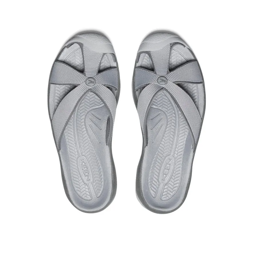 Keen Women's Bali Slide Sandal  |  Alloy/Steel Grey
