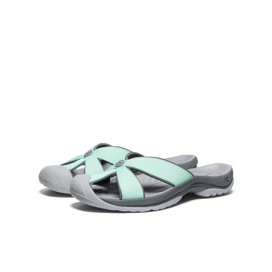 Keen Women's Bali Slide Sandal  |  Lichen/Steel Grey