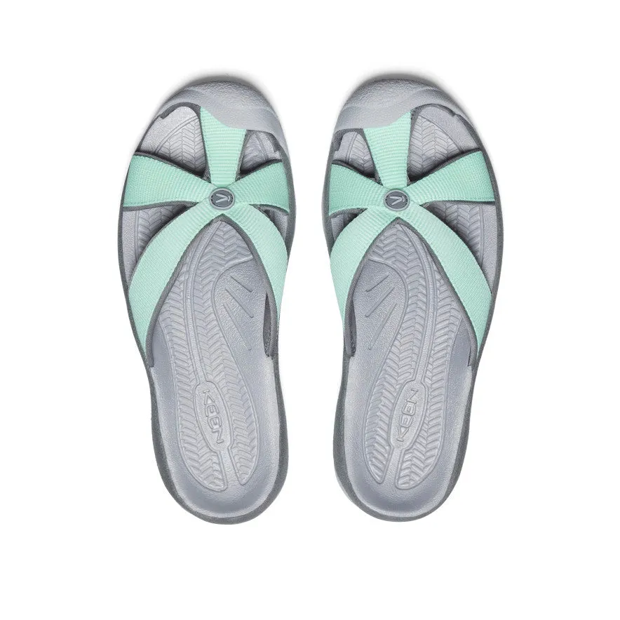 Keen Women's Bali Slide Sandal  |  Lichen/Steel Grey