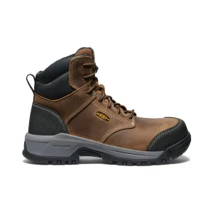 Keen Women's Evanston 6" ESD Boot (Carbon Toe)  |  Bison/Black