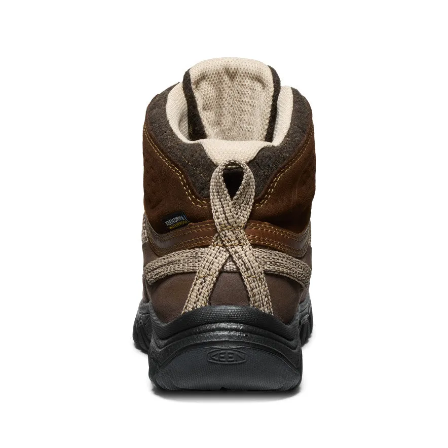 Keen Women's Targhee IV Waterproof Hiking Boot x Hikerkind  |  Dark Earth/Dark Earth