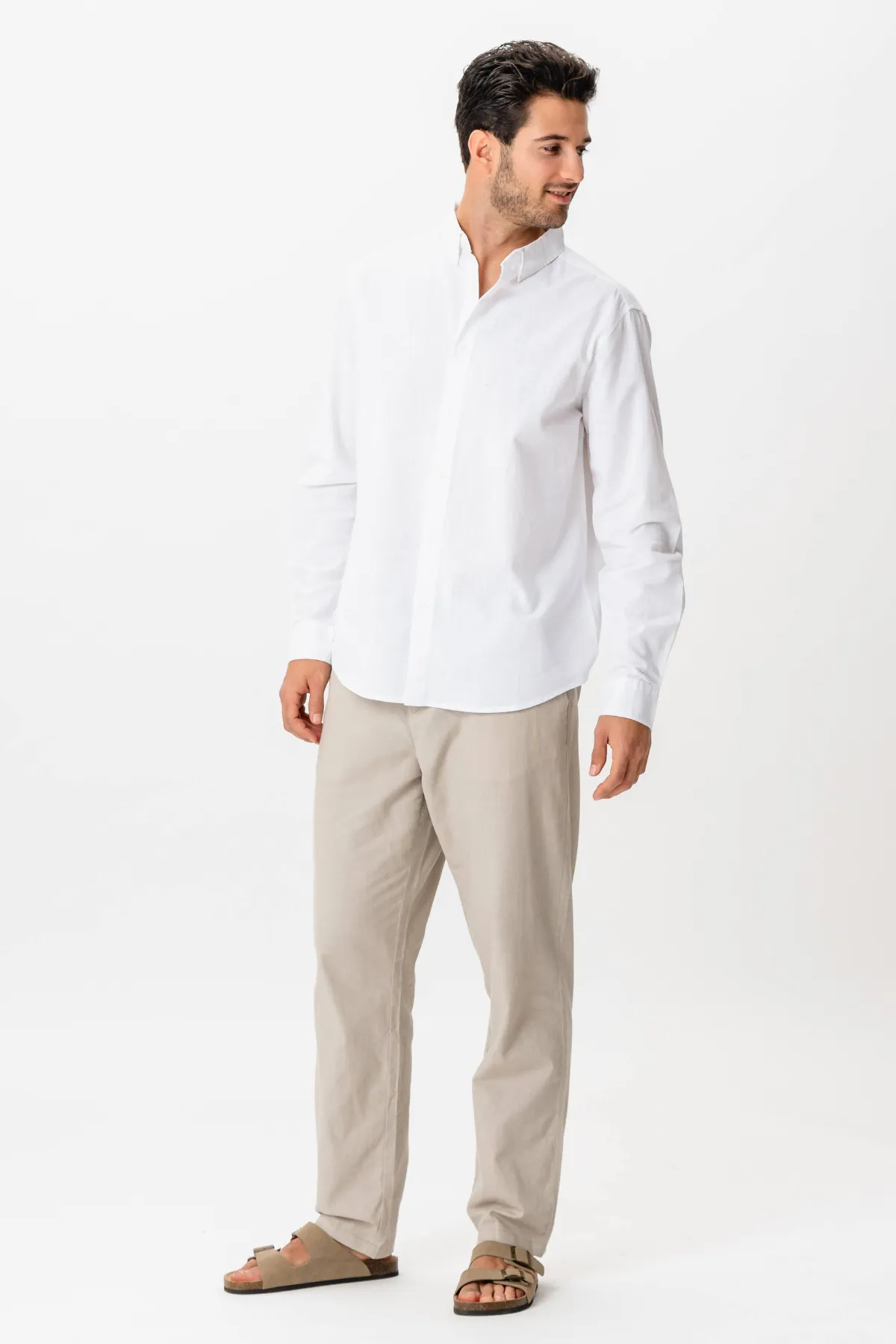 Linen Shirt - White