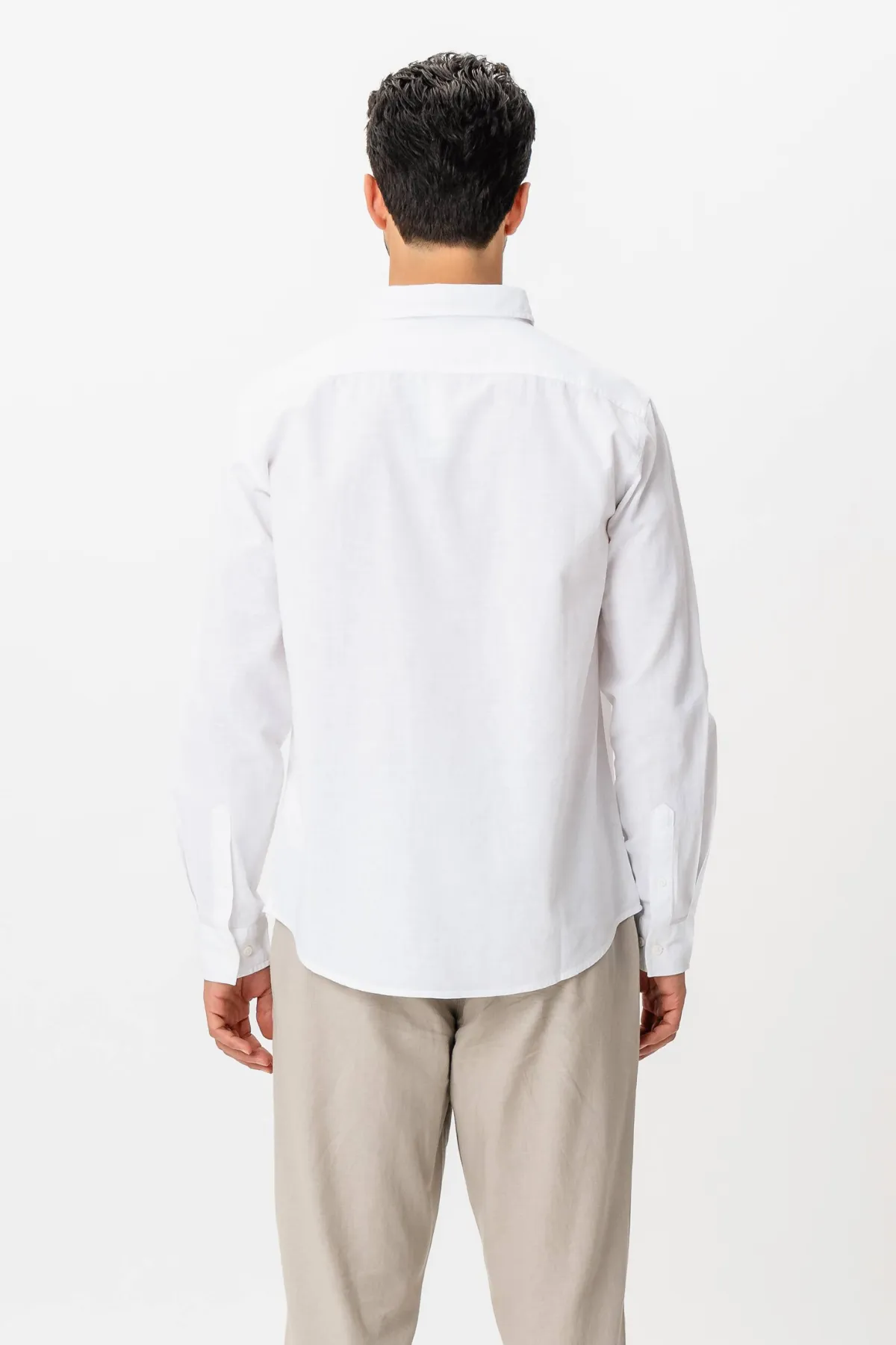Linen Shirt - White