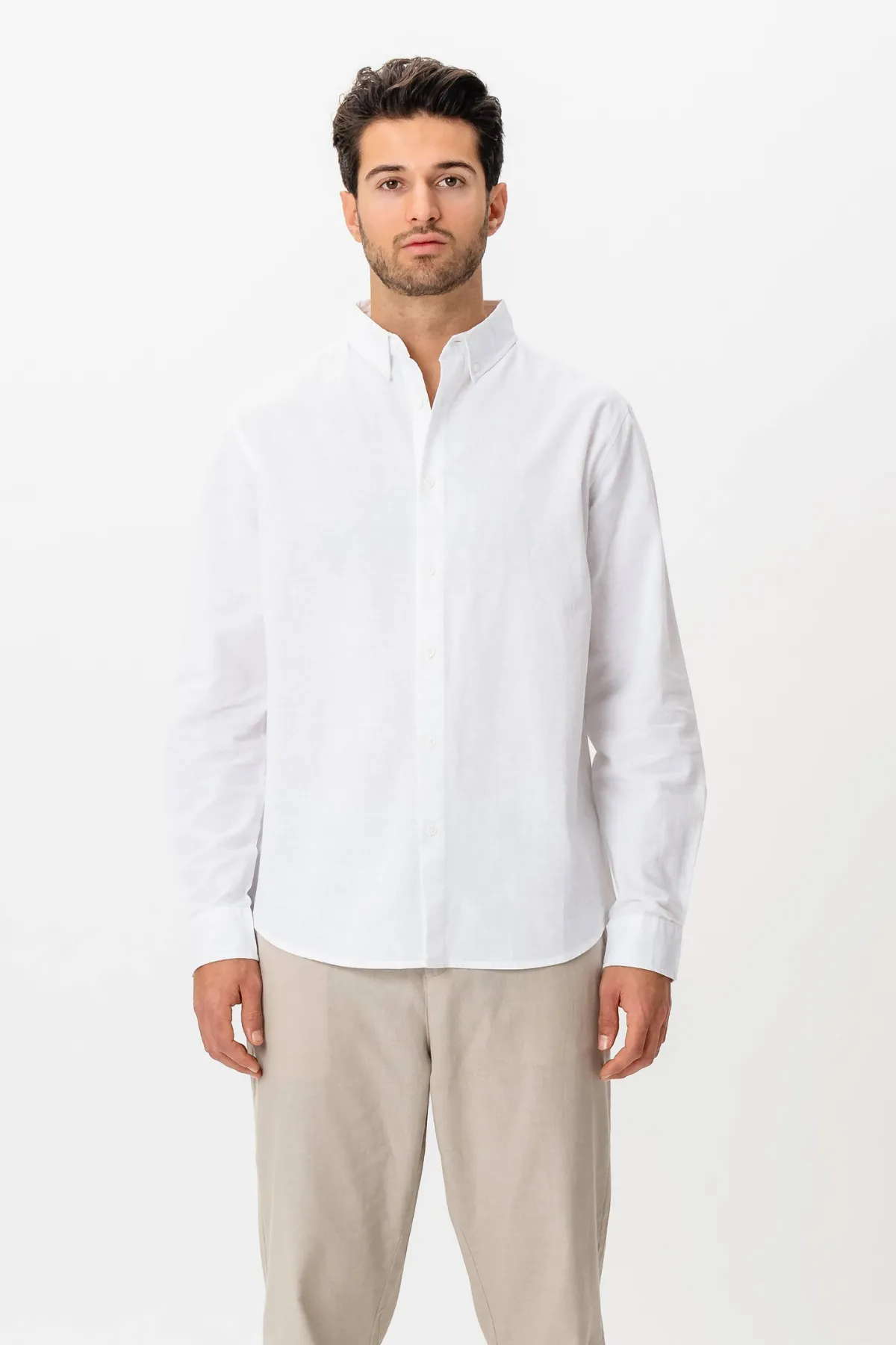 Linen Shirt - White