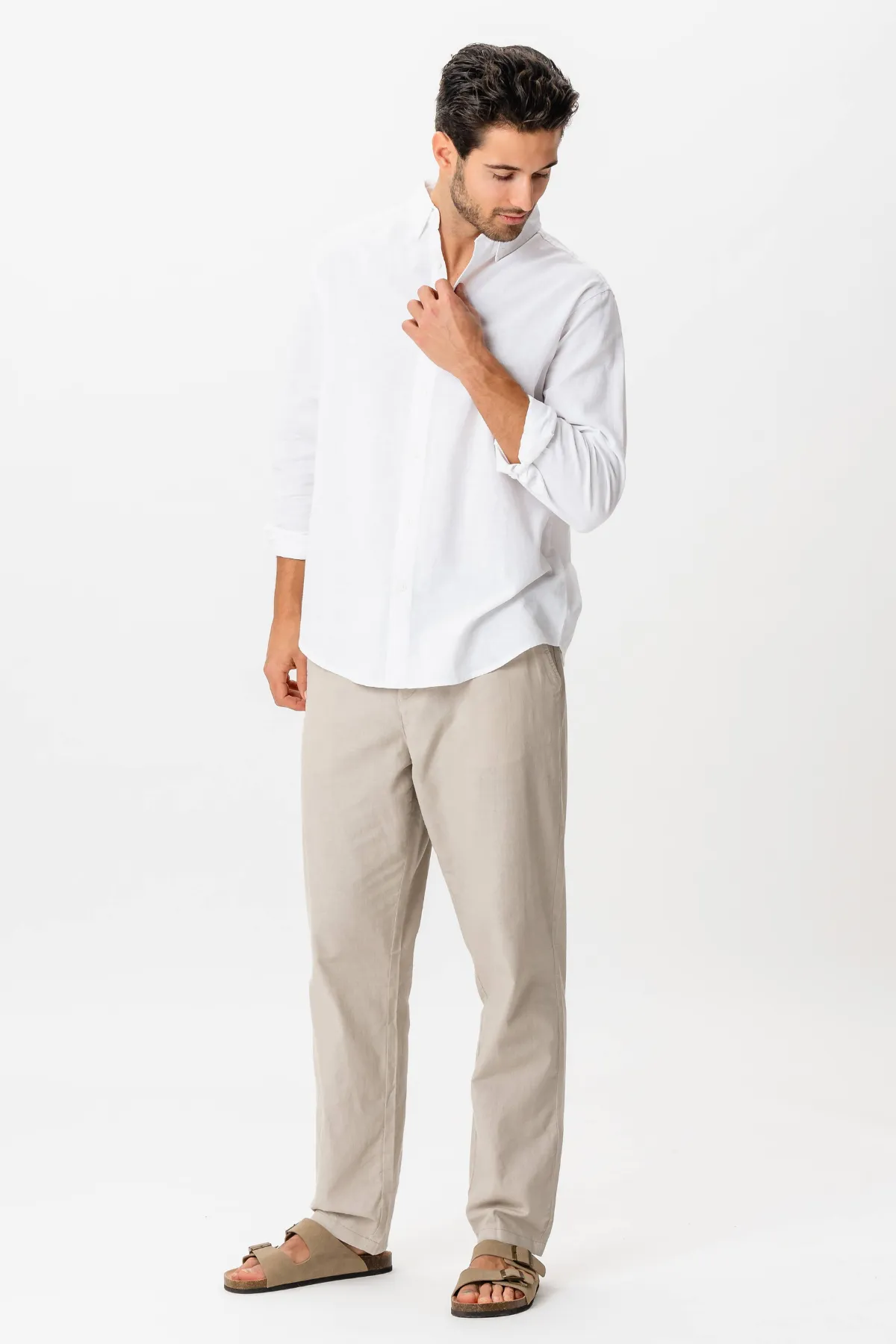 Linen Shirt - White