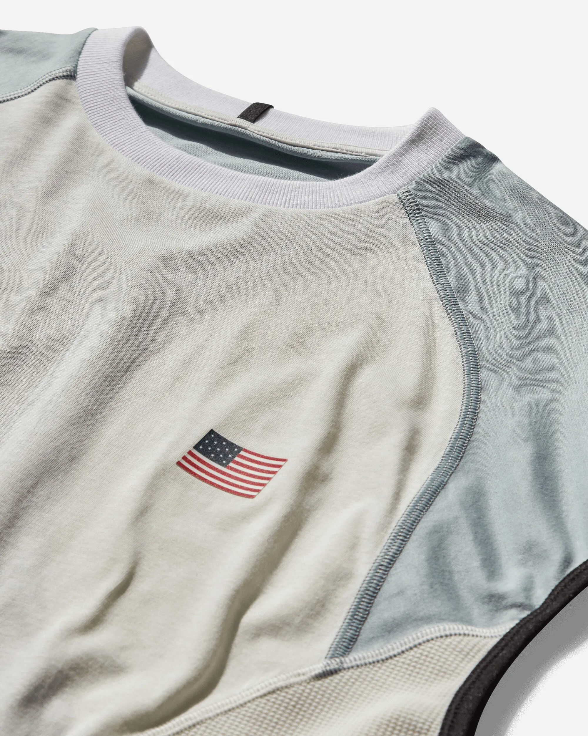 Men's Team USA Surfing Tank Top Liquid Gray