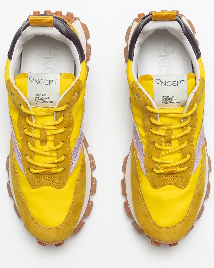 Oncept Osaka Suede-Trim Sneaker