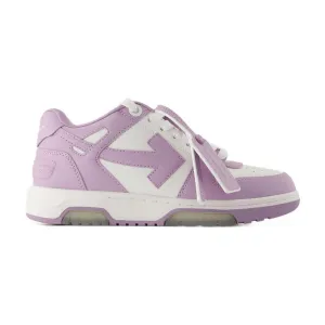 Out Of Office Sneakers - Leather - Purple