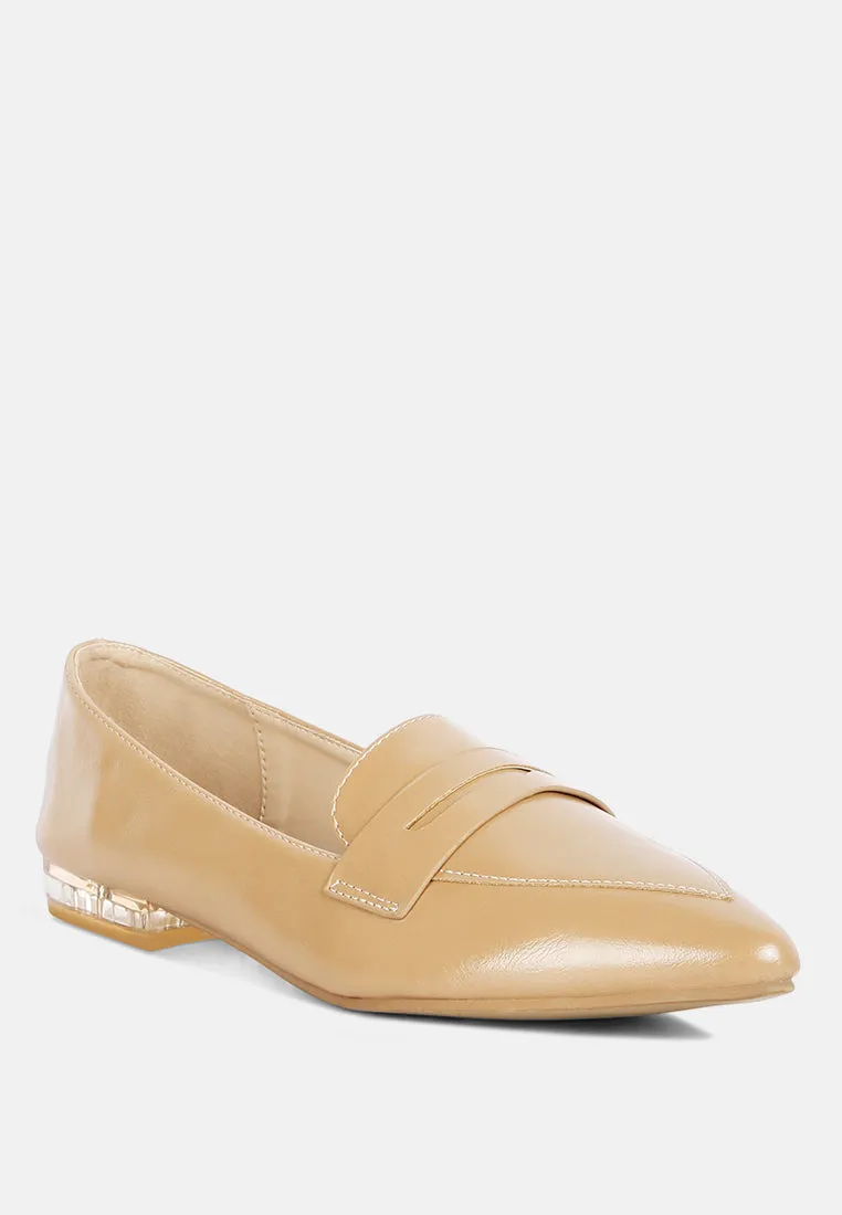 peretti flat formal loafers