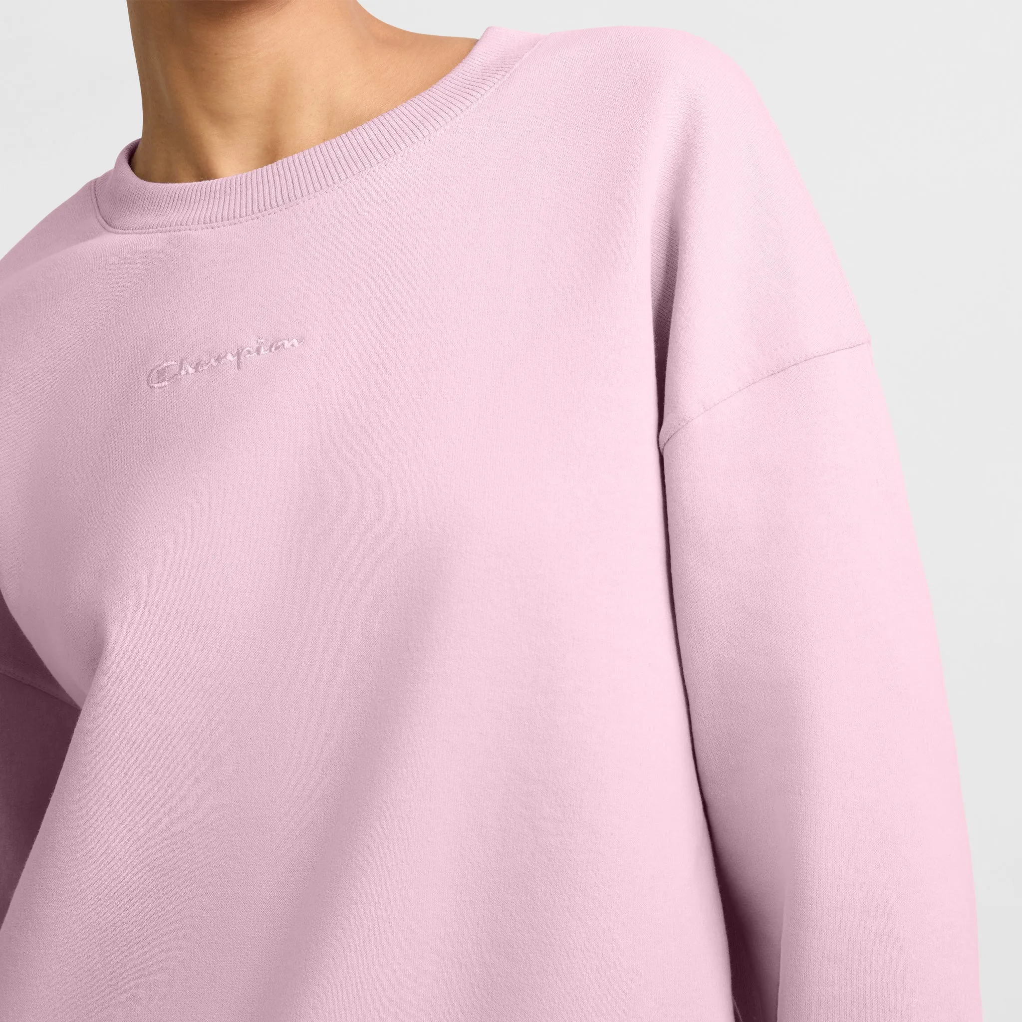 Powerblend Crewneck Sweatshirt, Embroidered Script Logo