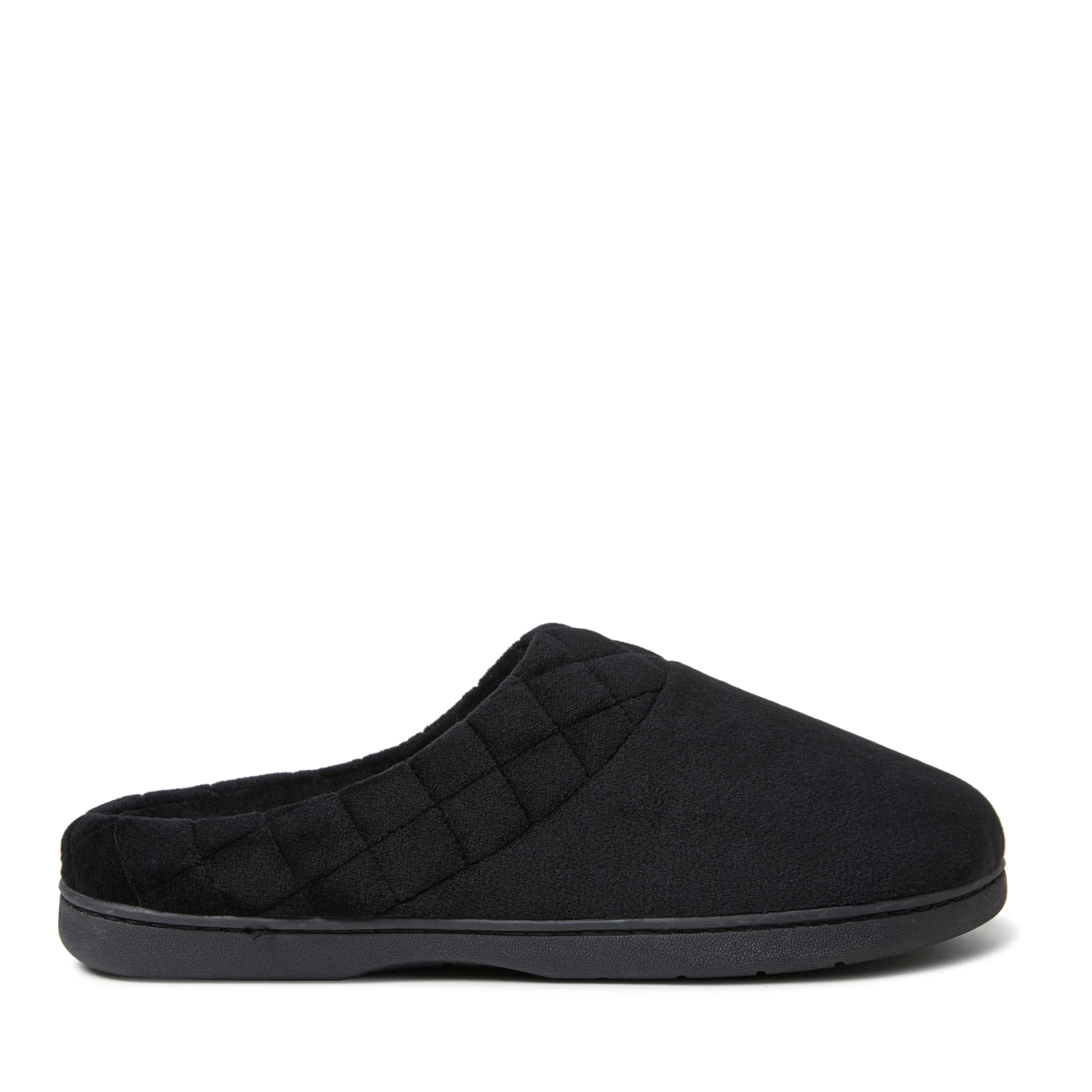 Reformation Dearfoams Women's Darcy Quilted Cuff Velour Clog Slipper